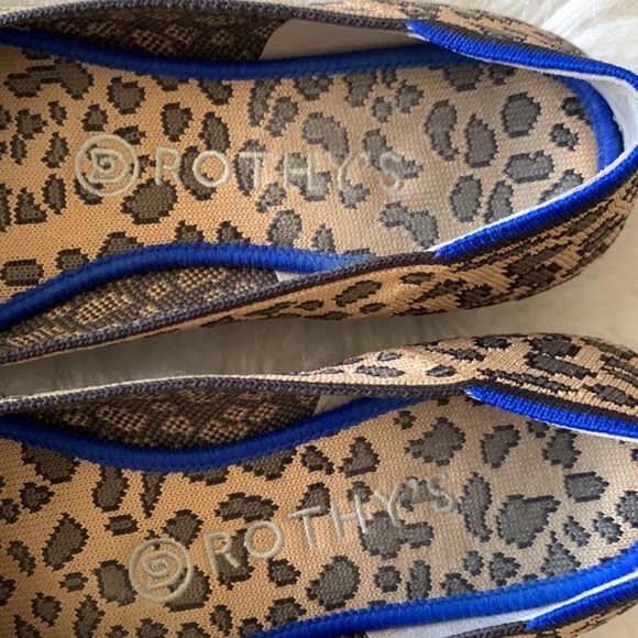 Rothy’s - The Flat - in Cheetah - size 8.5 - Picture 3 of 6